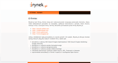 Desktop Screenshot of irynek.pl